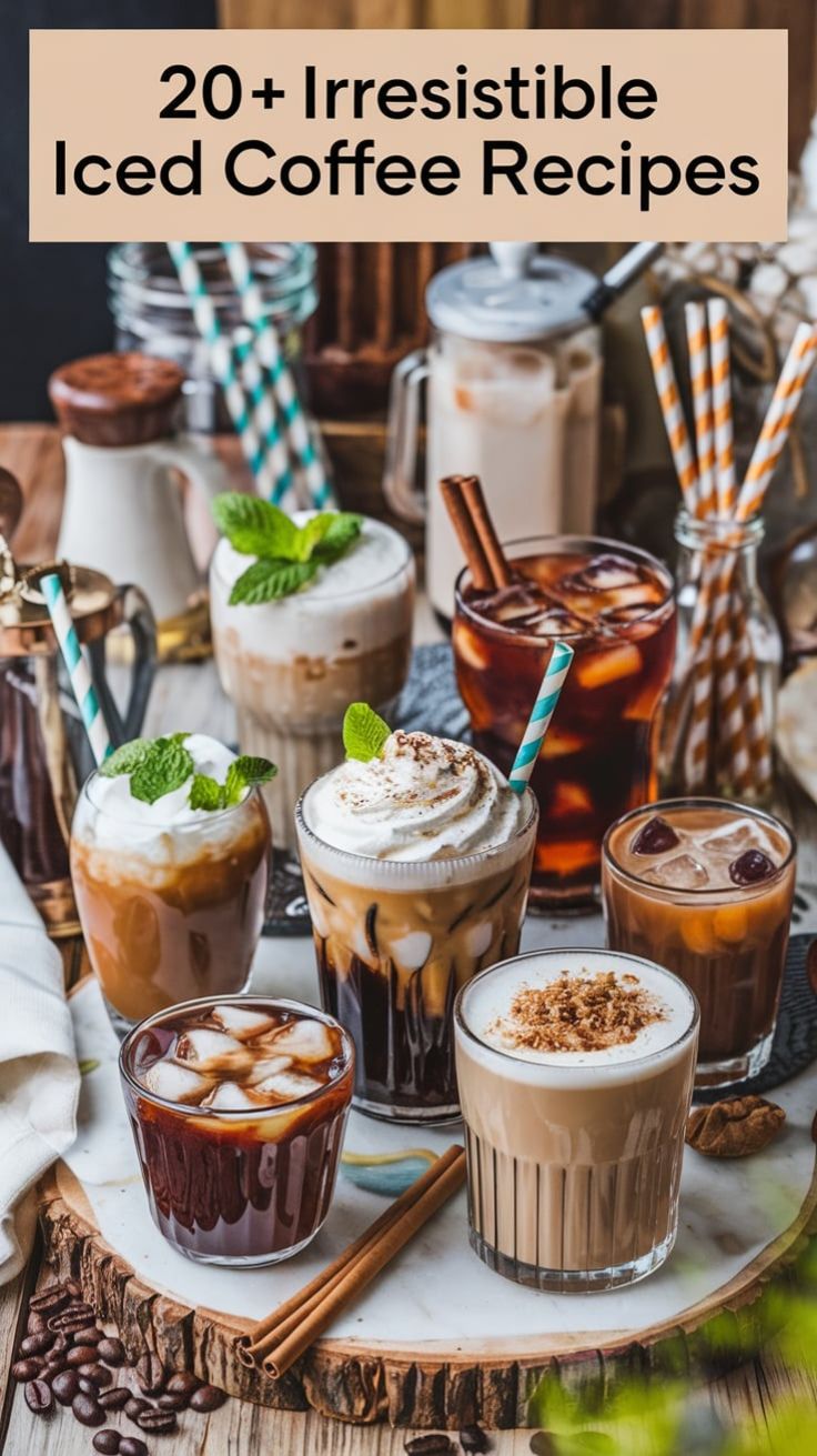 Unlock 20 Irresistible Iced Coffee Flavors for Homemade Refreshment